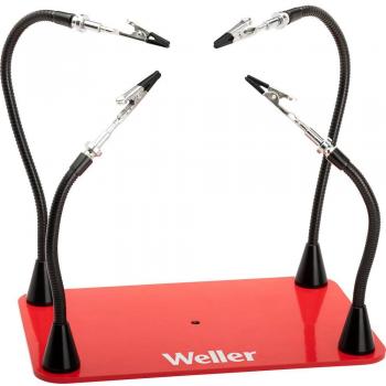 Weller WLACCHHM-02 - Soporte para brazo de soldadura con cuatro brazos magnéticos móviles y ajustables, compatible con SP25, SP40, SP80, W61, W101, 8100D y WP120