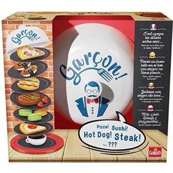 Garçon, Juego de Mesa. Memoriza la comanda ¡o pagarás la Cena!