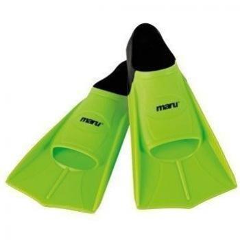 Maru Training Fins - Aletas de buceo, color verde Talla:Size 37/38