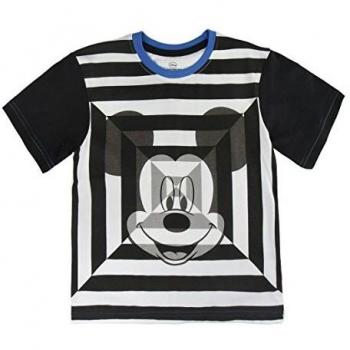 Mickey Mouse S0713685 Camiseta, Negro, T06 Unisex niños