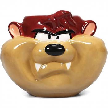 Taza 3D Looney Tunes Demonio de Tasmania (Taz) con Capacidad de 490 ml