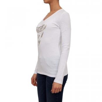 GUESS Camiseta Manga Larga S Blanco