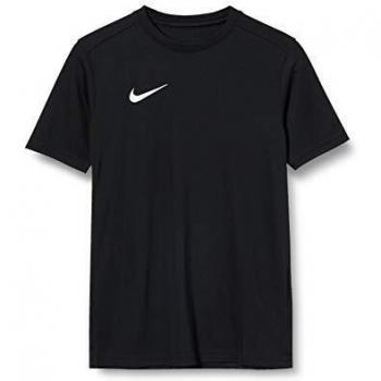NIKE Y NK Dry Park VII JSY SS Camiseta de Manga Corta, Unisex Niños, Black/White, L
