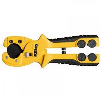 Cortatubos Rems ROS P 26/SW 35 - Mango ergonómico, manejo con una mano, revestimiento de PTFE, para tubos onduladores hasta 35 mm de diámetro