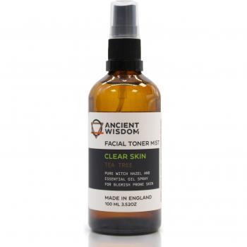 Tónifo Facial AWArtisan Hamamelis con Árbol de Té 100 ml - Hidrata, Elimina el Exceso de Grasa, Calma la Piel, Aporta Nutrientes y Vitaminas
