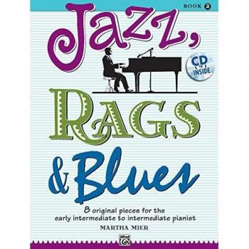 Libro y CD Jazz, Rags & Blues - Nivel Intermedio 2 de Martha Mier