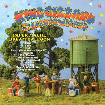 King Gizzard And The Lizard Wizard Paper Mâché Dream Balloon Translucent Orange Vinyl LP