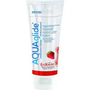JOYDIVISION Aquaglide Lubricante Sabor Fresa 100 ml