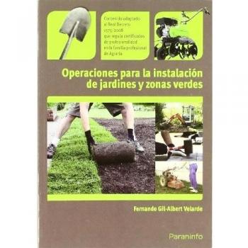 Operaciones para la instalación de jardines y zonas verdes