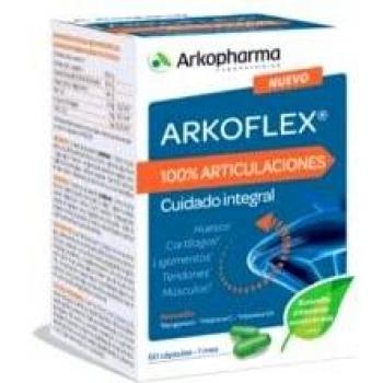 Arkoflex 100% Articulaciones 60 Cápsulas | Cuidado Integral - Huesos - Cartílagos - Ligamentos - Tendones