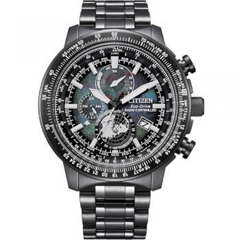Reloj Citizen Geo Trekk Radio Controlado Edición Limitada BY3005-56E Eco Drive Cronógrafo Acero Gris 20 ATM