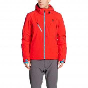 Spyder Alyeska – Chaqueta de esquí para hombre, color 600 Red/Electric Blue, tamaño XXL