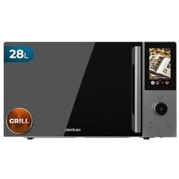Microondas Digital Táctil Convección y Grill 28L 900W (5 Niveles) 1200W Cecotec