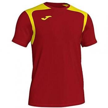 Joma Champion V m/c, Camiseta, Rojo-Amarillo, Talla XL