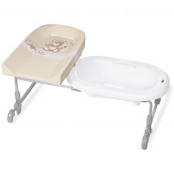 Brevi Bagnotime reversibile Beige bañera para bebés - bañeras para bebés