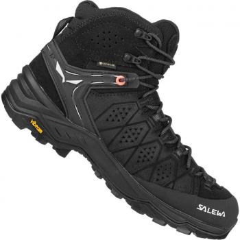 Bota de montaña Salewa WS Alp Trainer 2 Mid GTX Mujer Negro/Negro