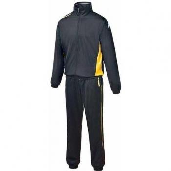 Kappa Savigno TKS - Chándal para hombre, color negro / amarillo, talla S