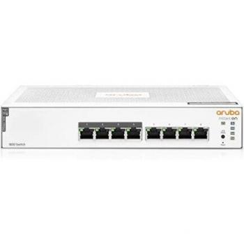 Aruba Instant On 1830 8 Puertos GB | 4 Puertos Clase 4 PoE Smart Switch (65 W) - 8 x 1G | Fanless | EU