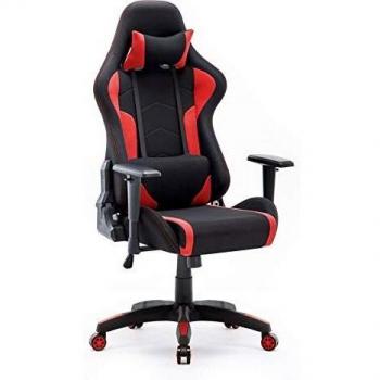 IntimaTe WM Heart Silla Gaming Tela, Oficina Silla Computadora, Ergonómica 360° Giratorio Altura Ajustable Alto Respaldo Reclinable