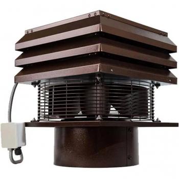 Extractor de Humos Eléctrico Profesional para Chimenea Redonda de 25 cm - Gemi Elettronica