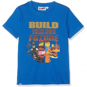 LEGO Wear Movie Batman & Co. Cm-50271-T-shirt Camiseta, Azul