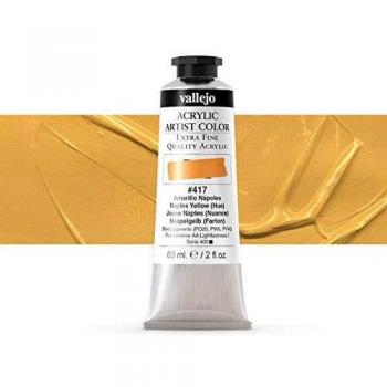 Vallejo Acrylic Artist Color 16417 Naples Yellow
