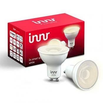 Lámpara Inteligente Innr GU10 - Luz Blanca - 2 Pack - Zigbee 3.0 - 4,8W 390lm