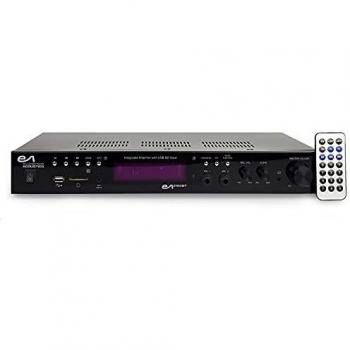 Amplificador HiFi Estéreo Karaoke Evidence Acoustics EA-2100-BT - 2 x 50W, USB, SD, Bluetooth, FM