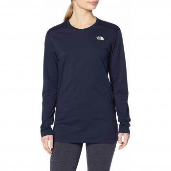The North Face L/S Simple Dome tee Camiseta de Manga Larga para Mujer, Urban Navy, M