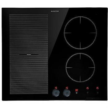 Klarstein Magnichef 4 Flex Placa de Inducción Empotrada 7000W con 4 Zonas y Zona Flexible en Cerámica Vidrio