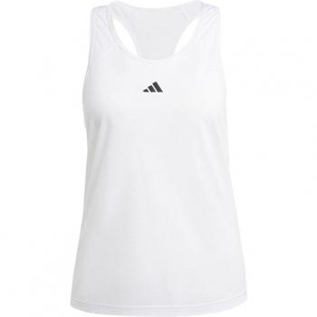 Adidas Women's Essentials Sleeveless Training T-Shirt White Regular Fit