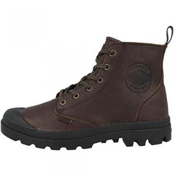 Palladium Pampa Zip Leather Boots Unisex Brown EU 45