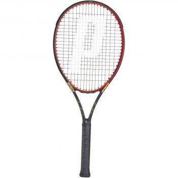 Prince Txt2 104 260 - Pala de Tenis, Color Negro/Rojo, tamaño Grip Size: 3