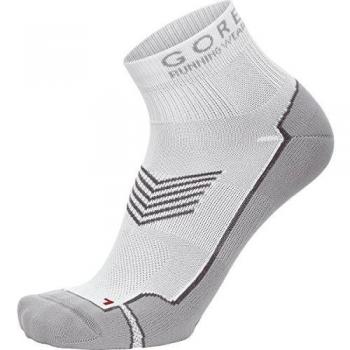 Gore Running Wear Essential - Calcetines unisex, color blanco, talla 44-46