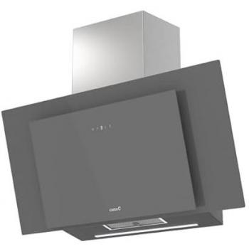 Campana Decorativa de Pared Cata Thalassa Pro 900 GGR, 90 cm, Clase A+++, 842 m³/h, con Tira LED y Temporizador, Gris