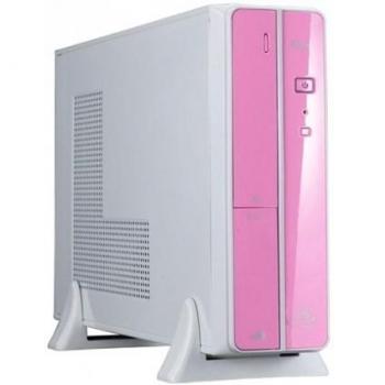 Caja M-Atx Rosa/Blanca + Lector Tarjetas + Fuente