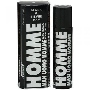 Eau de Toilette Omerta Hombre Negro y Plata 100ml