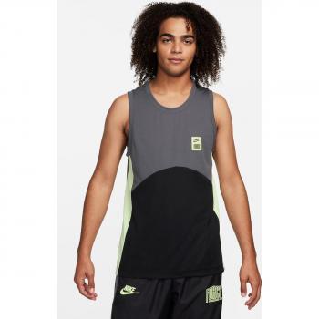 Camiseta de Hombre Nike Starting 5 Dri-Fit Gris