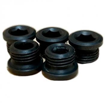Rotor Pista Juego de Tornillos Plateado para Plato con 5 Tornillos