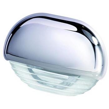 Hella Marine 958126001 White LED Step Lamp with Chrome Cap 0.5W 30°