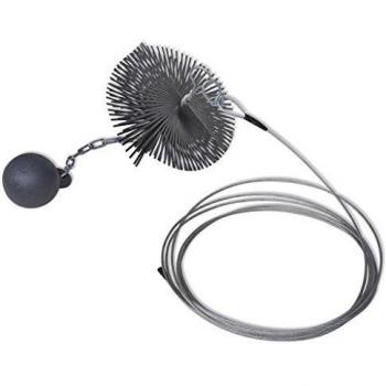 vidaXL Round Chimney Cleaning Brush Dia. 15 cm
