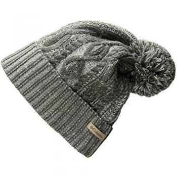 Columbia Gorro para Mujer, Blizzard Pass Beanie, Acrílico, Gris