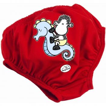 Fashy Baby 1569 - Bañador pañal para bebé rojo rojo Talla:86/92
