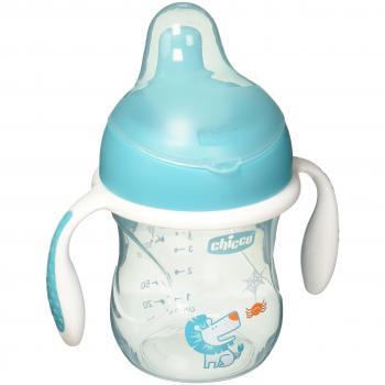 Chicco Training Cup Kids Drip Cup 200ml, Vaso 6+, colores surtidos, 1 pieza