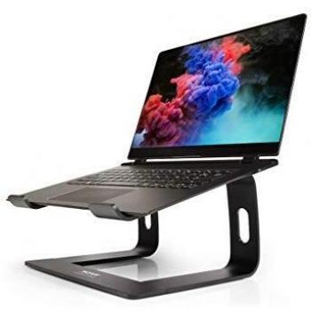 Soporte de Aluminio para Portátil 15.6 Negro
