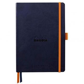 Cuaderno Rhodiarama A5 - Dot (puntado) Azul noche