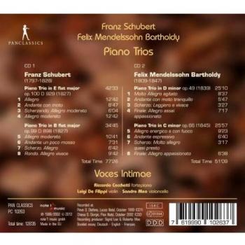 Schubert/Mendelssohn - Piano Trios