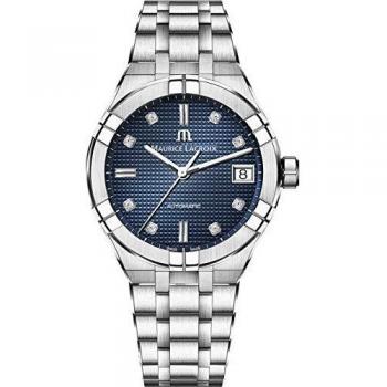 Reloj automático de mujer Maurice Lacroix Aikon 35mm de acero inoxidable AI6006-SS002-450-1