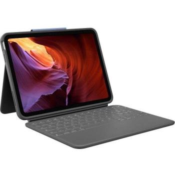 Folio Rugged de Logitech con Teclado QWERTY Italiano para iPad 10ª Generación - Color Grafito