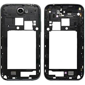 Ilovemyphone Chasis Carcasa Marco Central Cubierta Samsung Galaxy Note 2 N7100 Gris Negro
